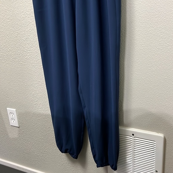 CAbi French Navy Sleeveless Jumpsuit - Picture 3 of 14